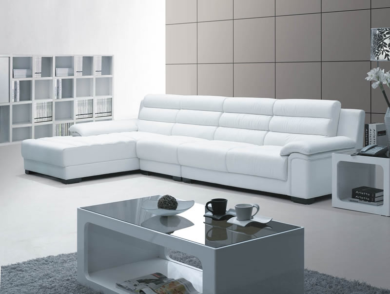leather sofa